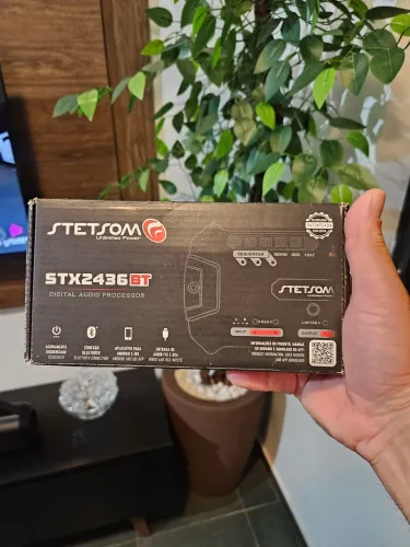 Processador de Áudio Digital Stetsom STX2436BT com Bluetooth TOP