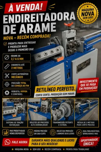 Endireitadeira de arame