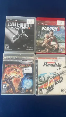 Jogos ps3 todos por 100$