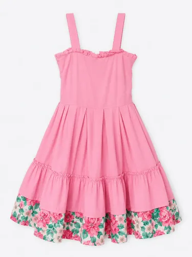 Vestido de Princesa em Tricoline 100% Algodão 