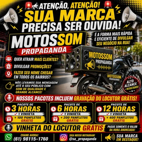 A SUA EMPRESA EM DESTAQUE COM A VOZ QUE TODO MUNDO OUVE
