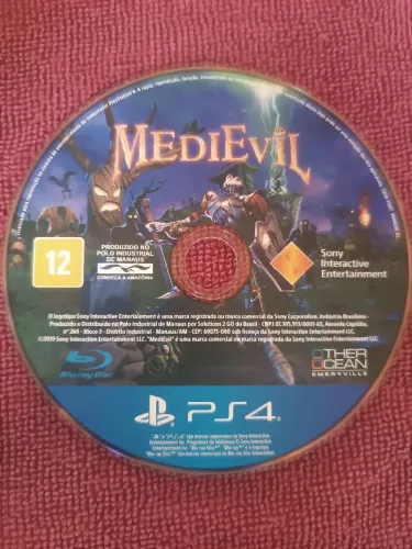 MediEvil PS4 Semi-novo Sem Estojo