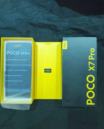 Poco X7 pro 256gb 8gb de ram