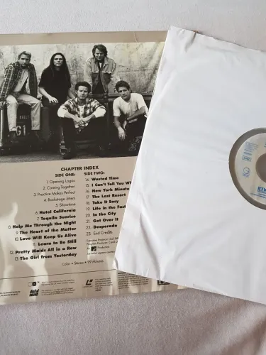 LD Laser Disc - Eagles - Hell freezes over - 1994