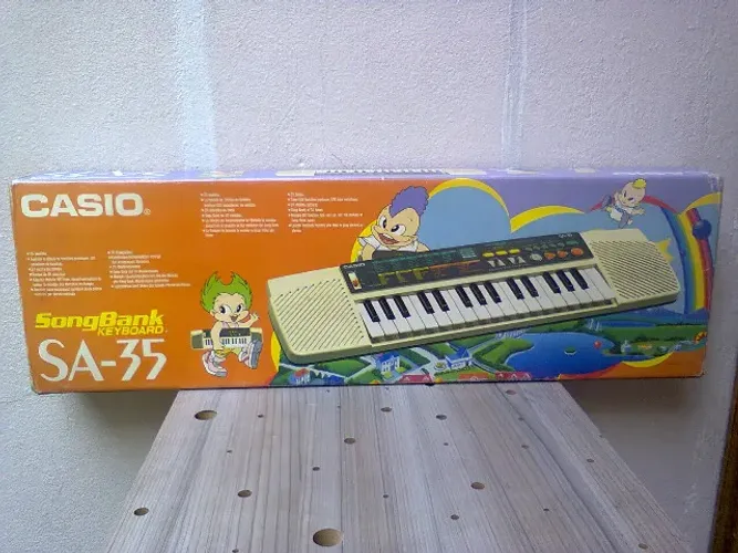 Teclado Casio Sa-35 - Na Caixa