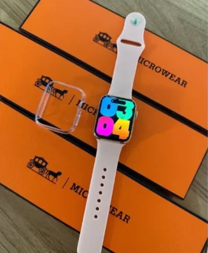 Smartwatch 2024 W59 Mini Pro Original Microwear 41mm Original Lançamento Série 9