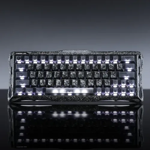 Teclado Gravastar v60 pro frost black
