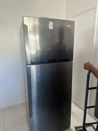 Geladeira LG Grande Usada - Inox | R$ 1.700
