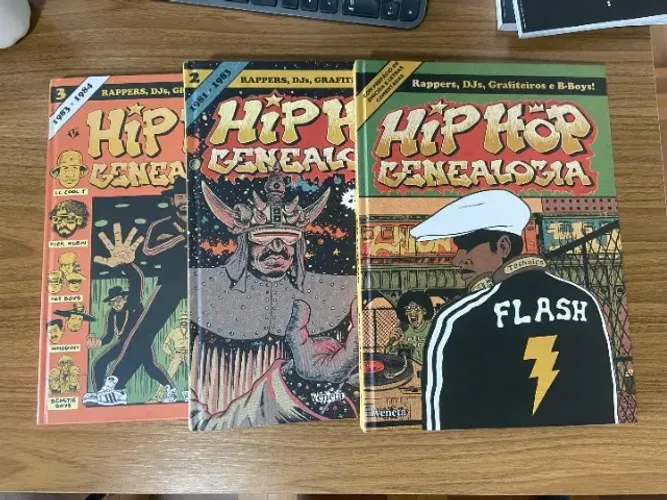 Hip Hop Genealogia Volumes 1, 2 e 3 - Ed Piskor - Editora Veneta