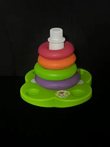 Brinquedo didatico argolas para bebe 