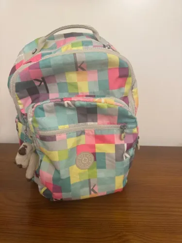 Mochila Kipling estampada original