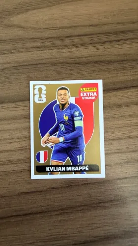 Figurinha Ouro Mbappe