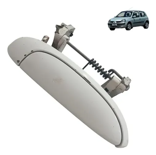 Macaneta Renault Scenic Megane Externa Direita 1999 2014 Branco Dianteira/traseira