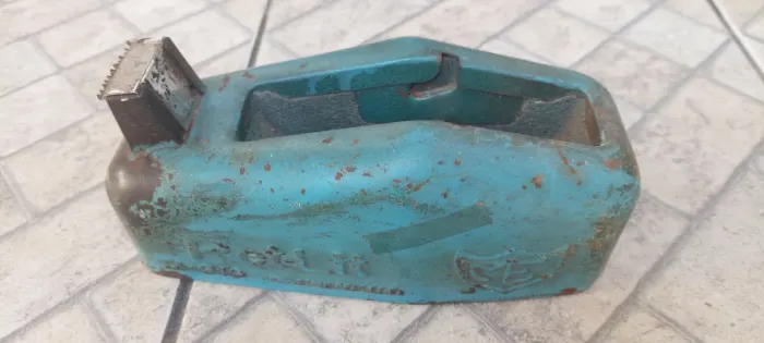 Suporte de durex fita adesiva antiguidade antigo enfeite decoração cenário uso anos 70/80 