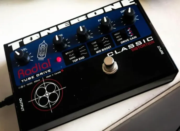 Pedal  overdrive valvulado guitarra - Tonebone Classic Distortion