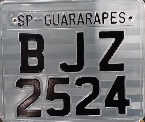 Placa refletivel 