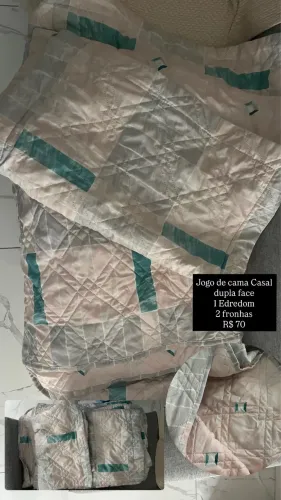 Jogo de Cama Casal Dupla Face