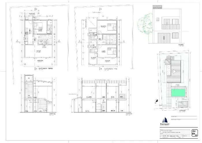 Desenhos de projetos 