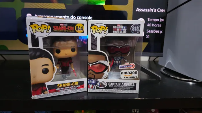 Funko Capitão america e Shang Chi