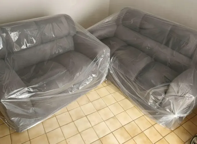 Conjunto de sofá 2 e 3 lugares