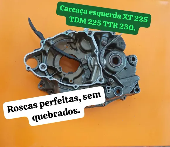 Carcaça esquerda bloco do motor XT 225 original