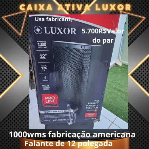 Caixa ativa Luxor 1000wats usa