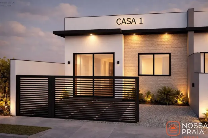 Casa com 2 dormitórios à venda, 35 m² por R$ 265.000,00 - Sao José - Itapoá/SC