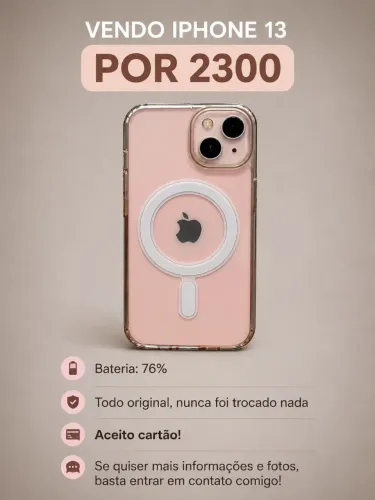 IPHONE 13 em perfeito estado