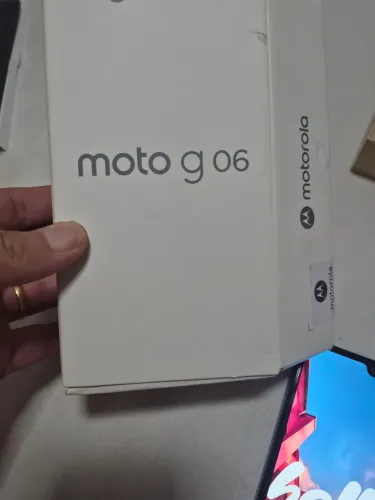 Moto g 06 novo oferta sem detalhes na caixas acessórios originais