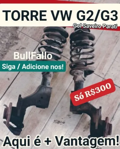 Torre Telescópio Gol G2/G3 Barato / Campos dos Goytacazes Rj 