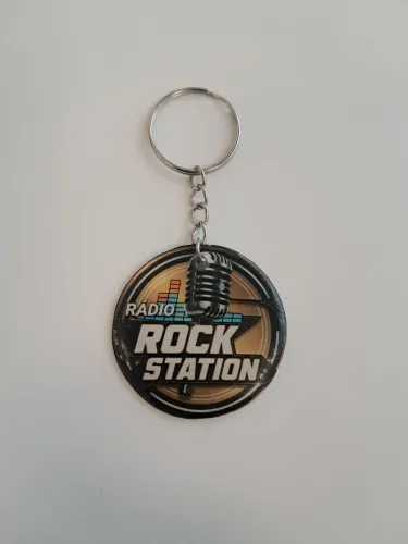 Chaveiro da radio Rock Station 