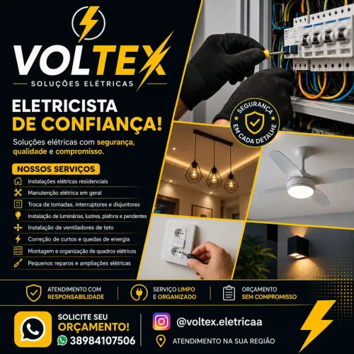 Eletricista Residencial | Instalação, Manutenção e Iluminação