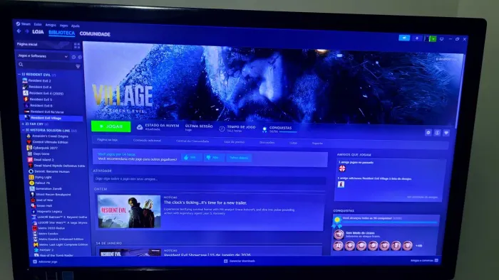 Monitor AOC, 1920x1080, 60hz, 22 polegadas 