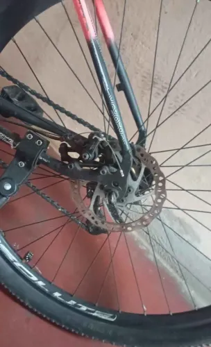 Bicicleta aro 29 usada aceito troca 