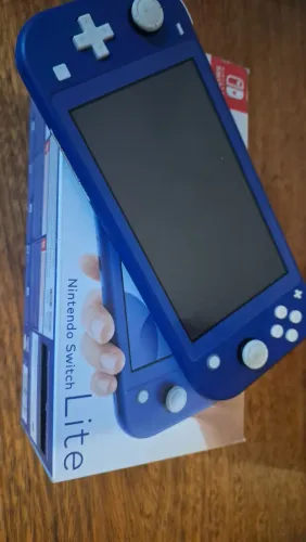 Nintendo Switch Lite Azul + Cartão SSD