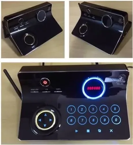 Videoke Raft 950 pro com 760 músicas e 3 microfones