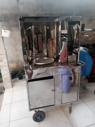 Máquina de churrasco grego 