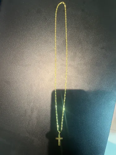 Cordão ouro 18k Piastrine