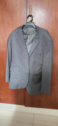 Terno Ponto M Cinza + Camisa Social + Sapato Ferracini - Usado 1 Vez