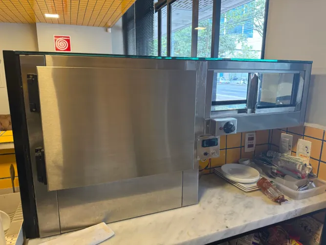 Estufa quente e fria