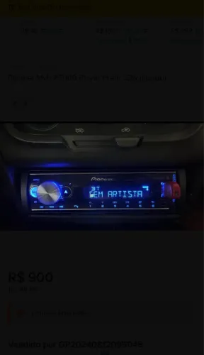 RÁDIO PIONEER MVH X 7000BR
