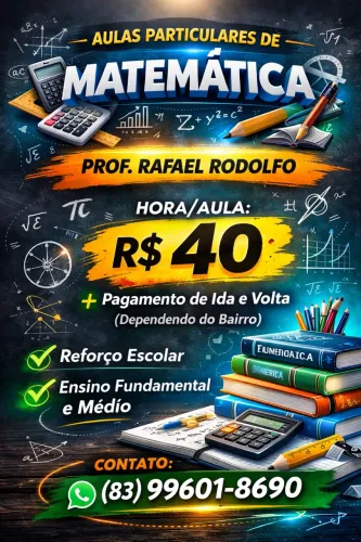 AULA DE REFORÇO DE MATEMÁTICA