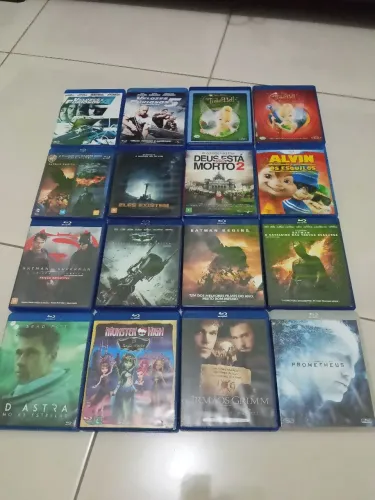 Lote de Blu ray 16 unidade 