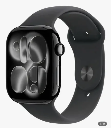Apple Watch Séries 11 Jet Black Sport 46mm LACRADO