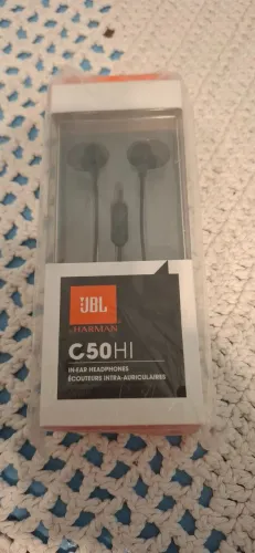 Fone de Ouvido JBL com Fio C50HI