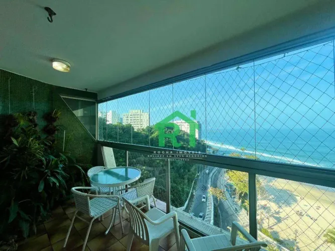 Apartamento frente mar com 3 quartos (2 suítes), 2 vagas e lazer à venda em Jardim Astúria