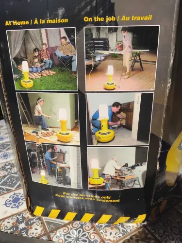 Luz para camping ou demais.