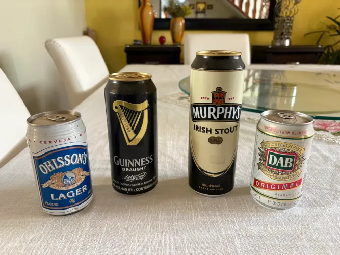 Latinhas de cerveja