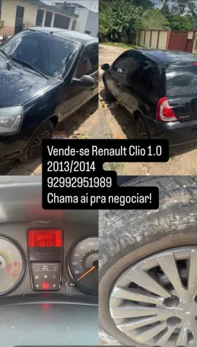 Renault Clio Authentique 1.0/1.0 Hi-power 16V 3P 2014