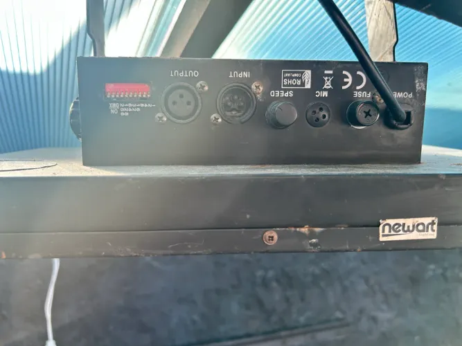  Refletores de LED profissional tipo painel - DMX - cores variadas